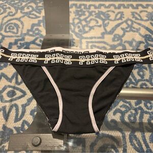 PINK Victoria's Secret Black Bikini Bottom